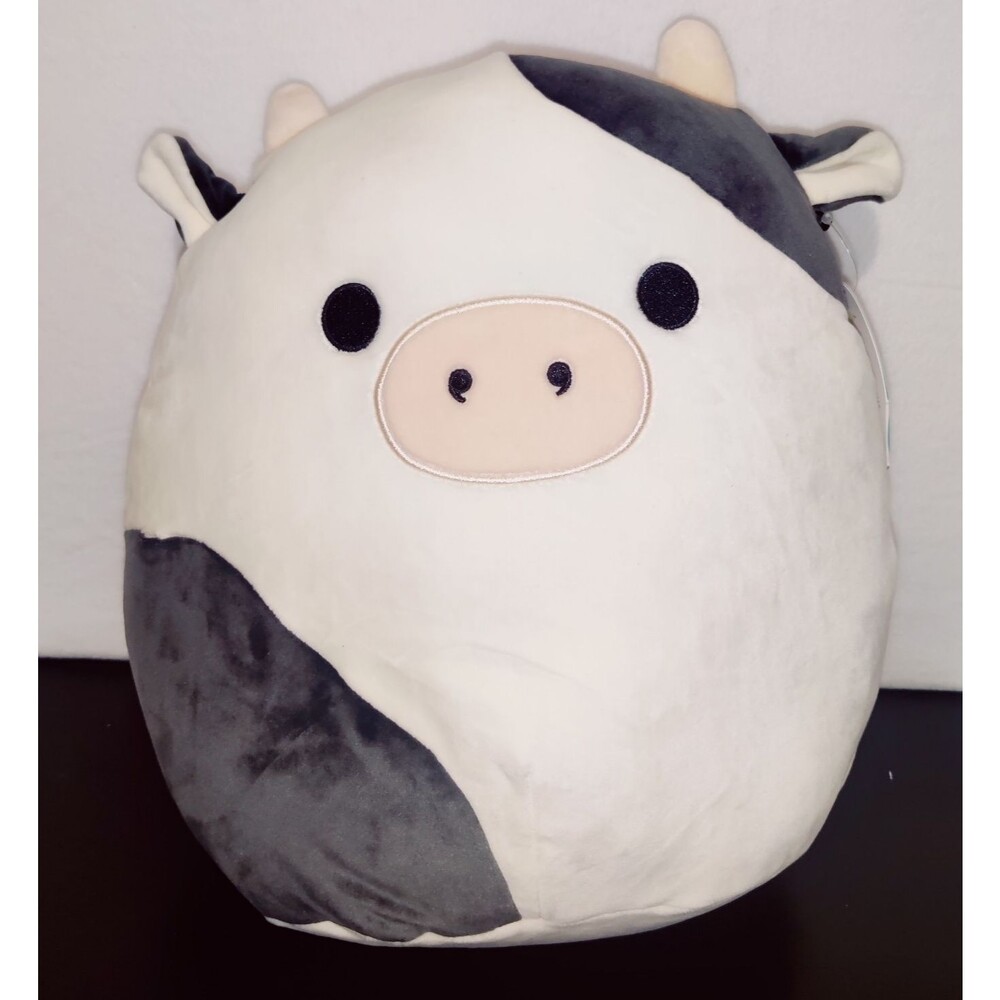 Squishmallow Official Kellytoy Plush Farm Squad Collectible 16” Connor The Cow